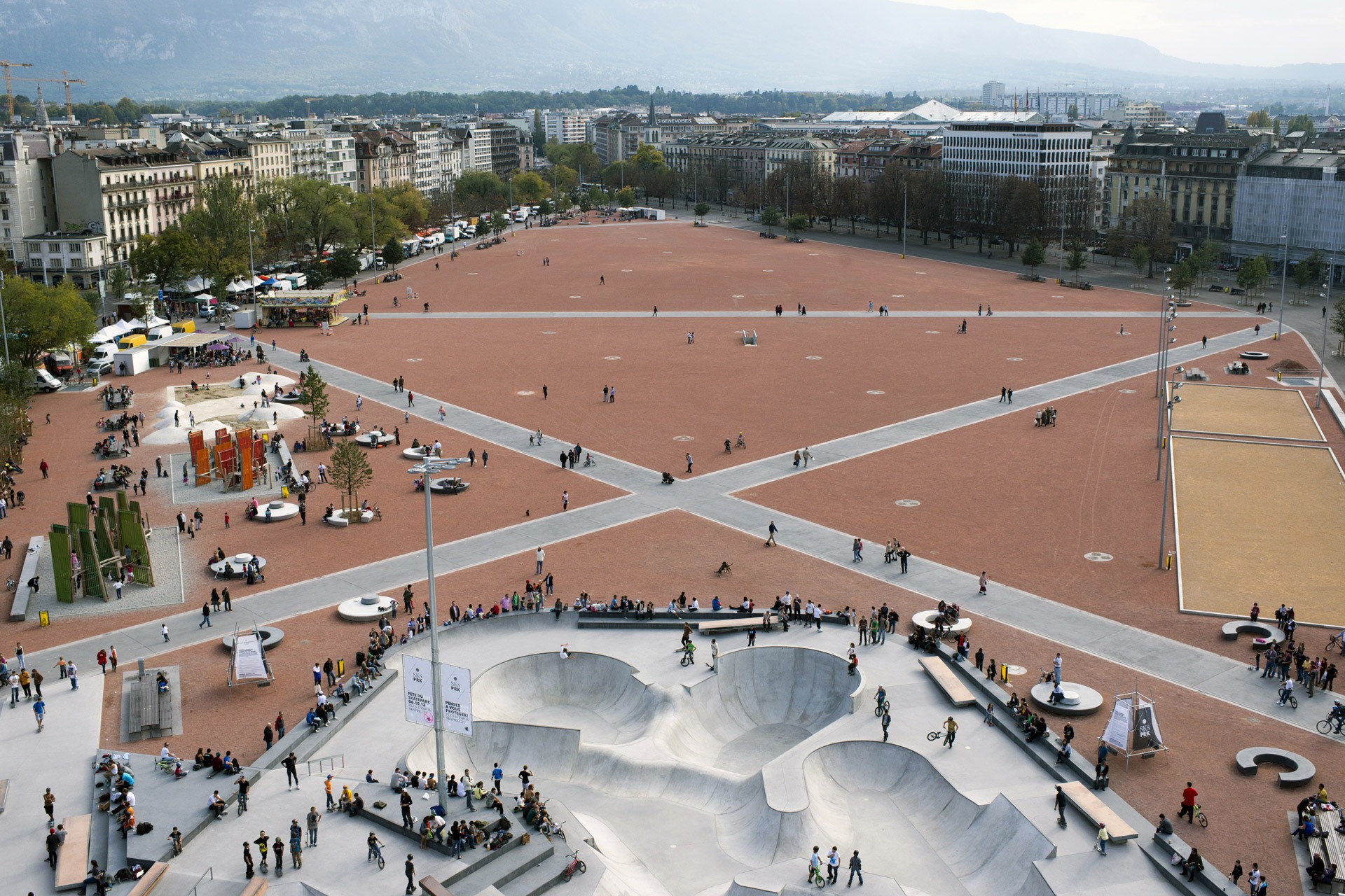 Plainpalais Skatepark Genève Skate Spot 5/5