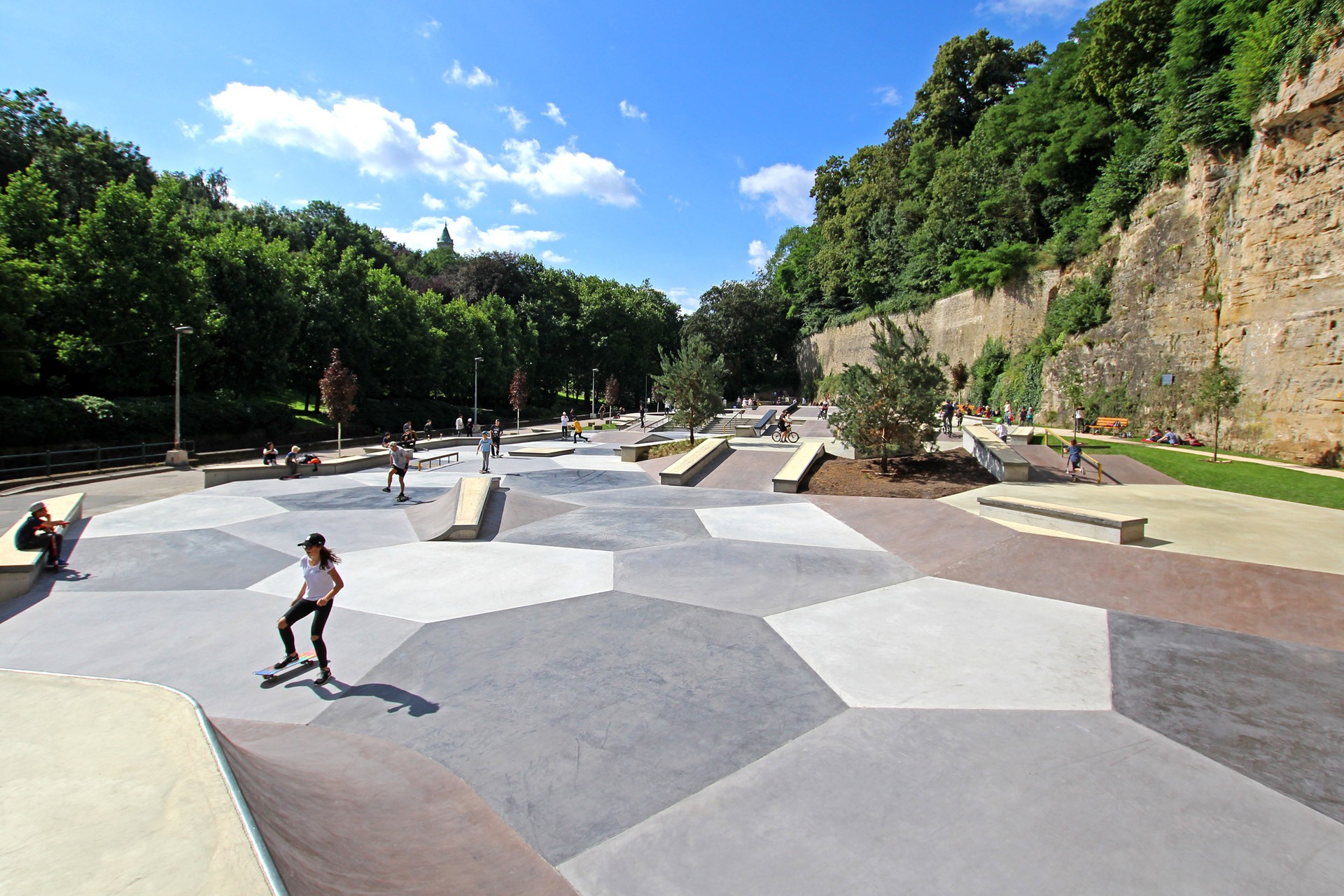 Péitruss Skatepark Luxembourg Skate Spot 5/5