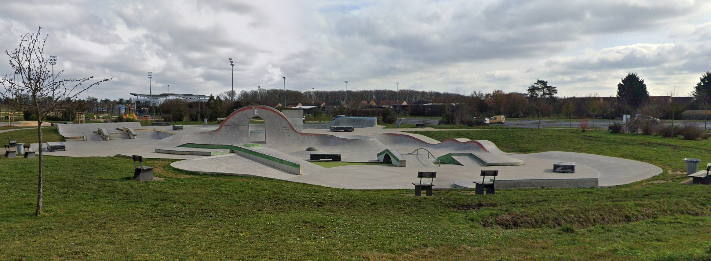 La Margotière Skatepark Châteauroux Skate Spot 4/5