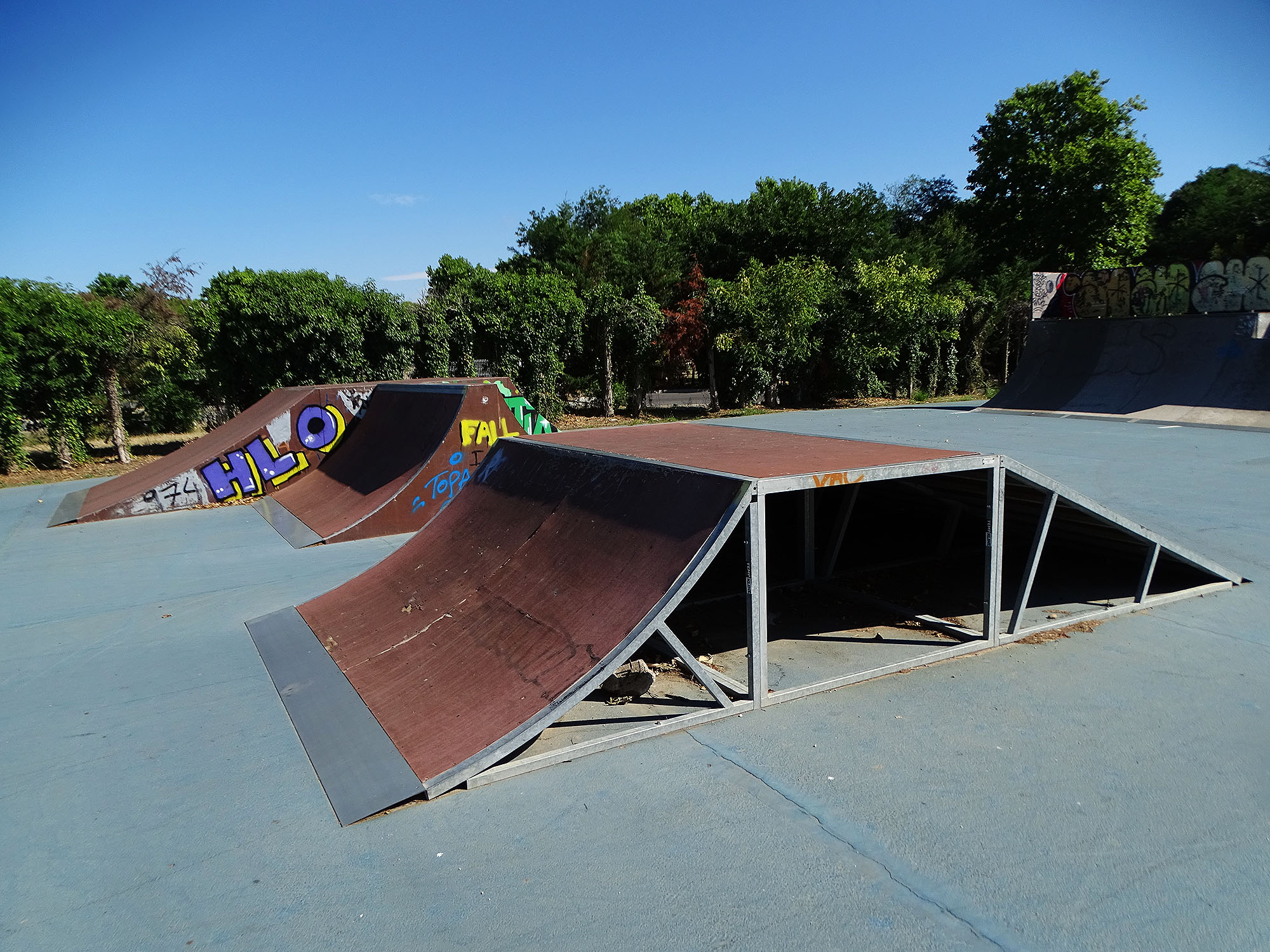 Grammont Old Modules Skatepark Montpellier Skate Spot 3/5