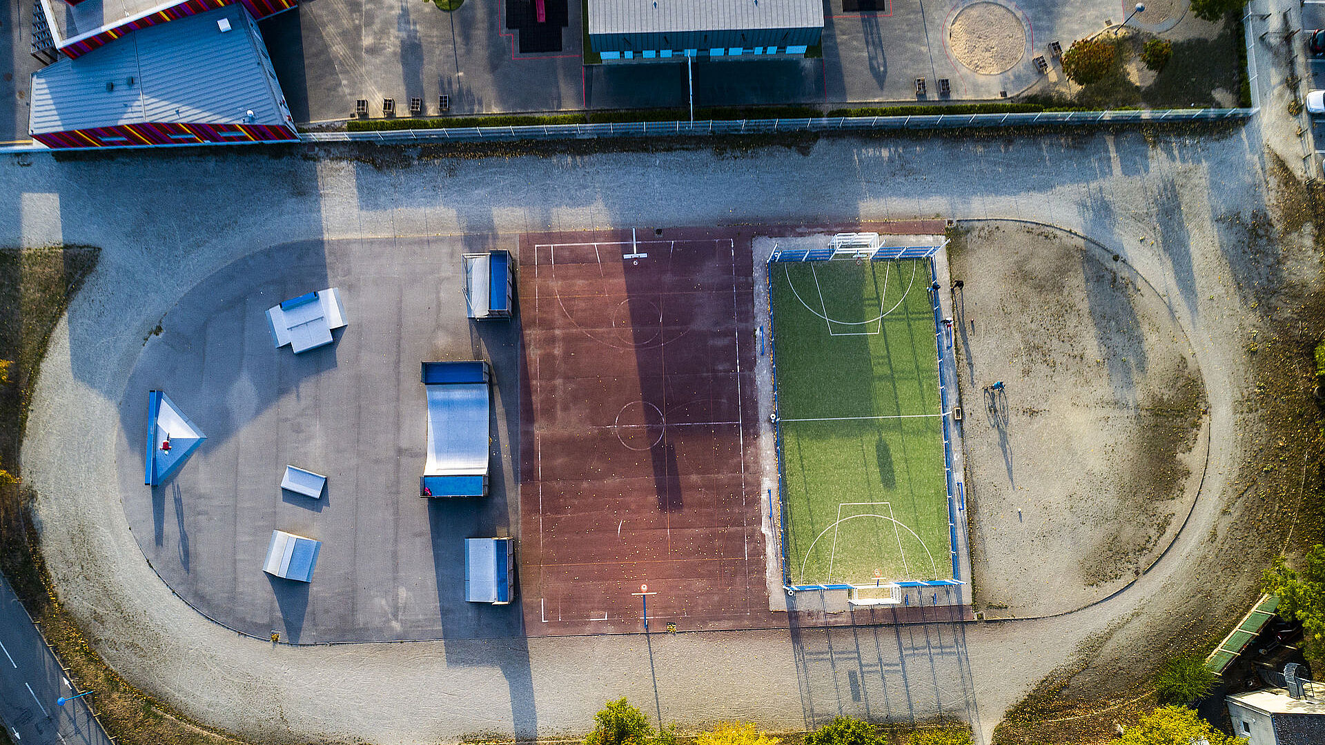 Plan d' eau Nort sur Erdre Skate Spot