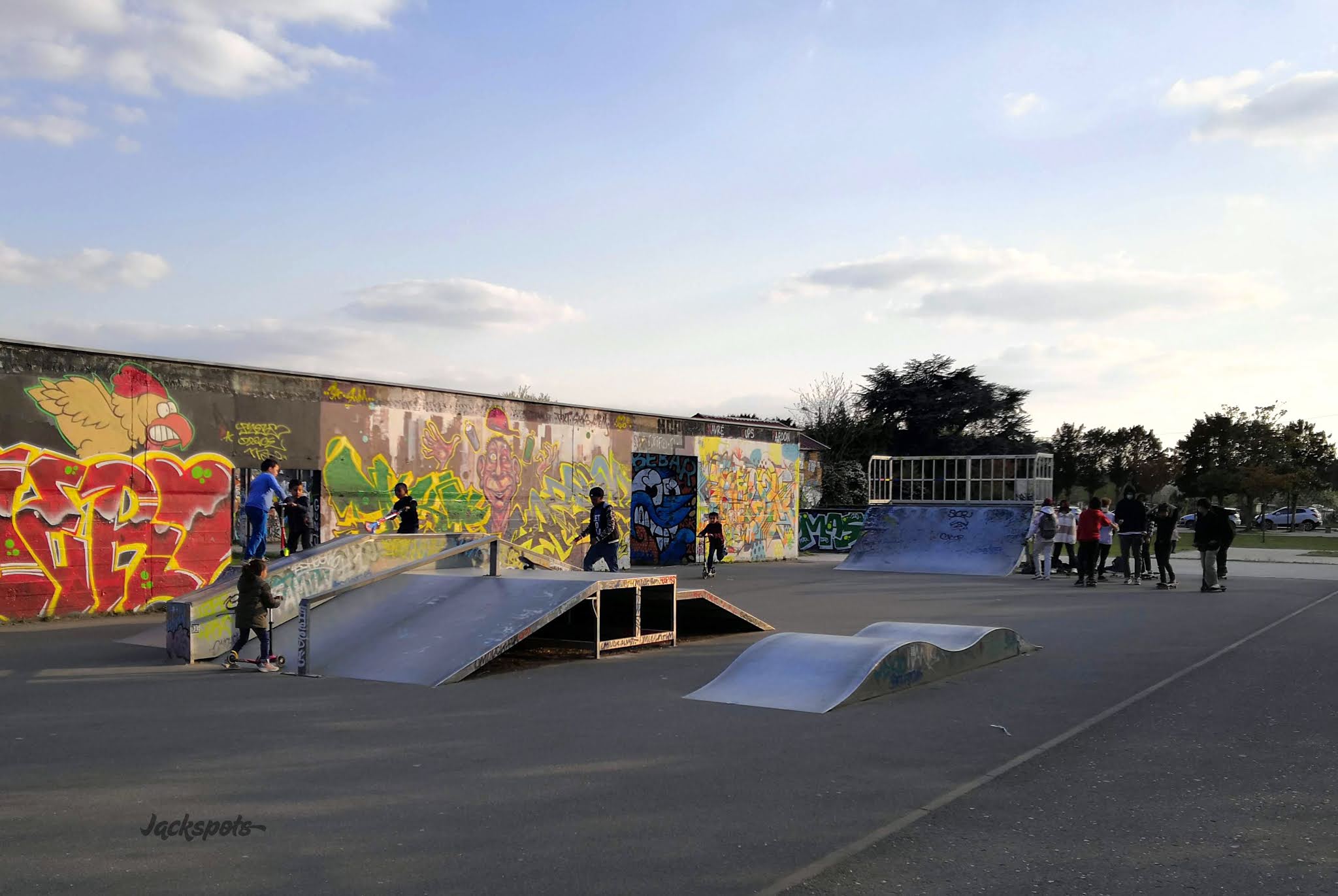 Parc de Lilla Vitry sur Seine Skate Spot