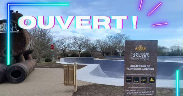 Parc Raphalen Plonéour Lanvern Skate Spot