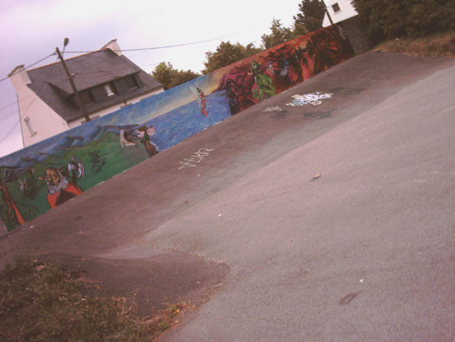 Le Drénit Pont de Buis lès Quimerch Skate Spot