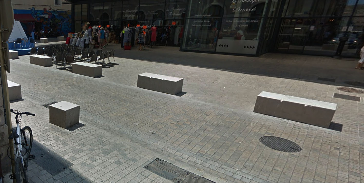 Les Halles Sète Skate Spot