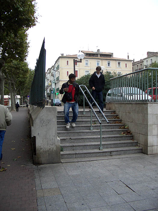 Médiathèque Mitterrand Sète Skate Spot