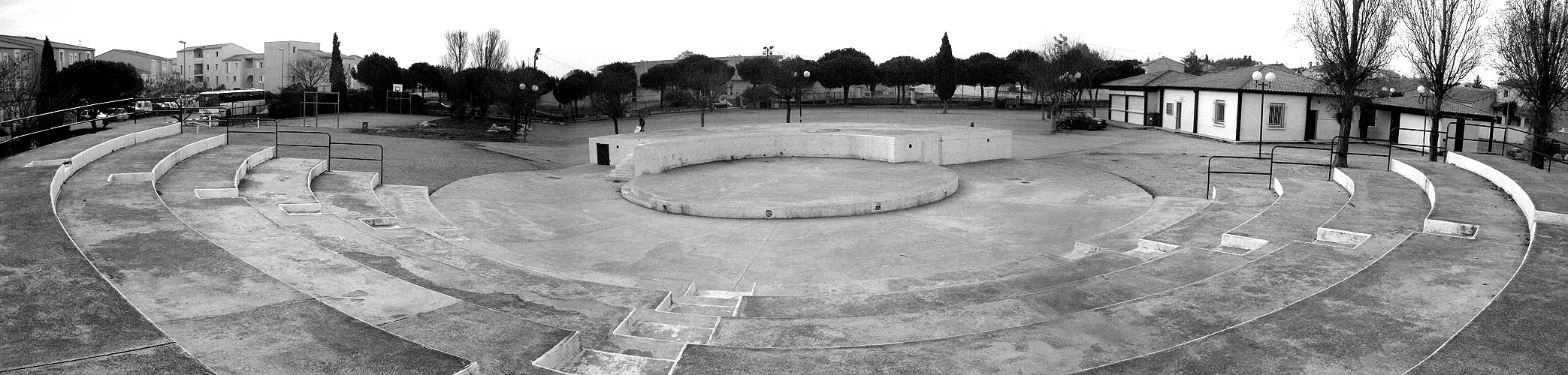 Médiathèque Villenueve les Maguelone Skate Spot