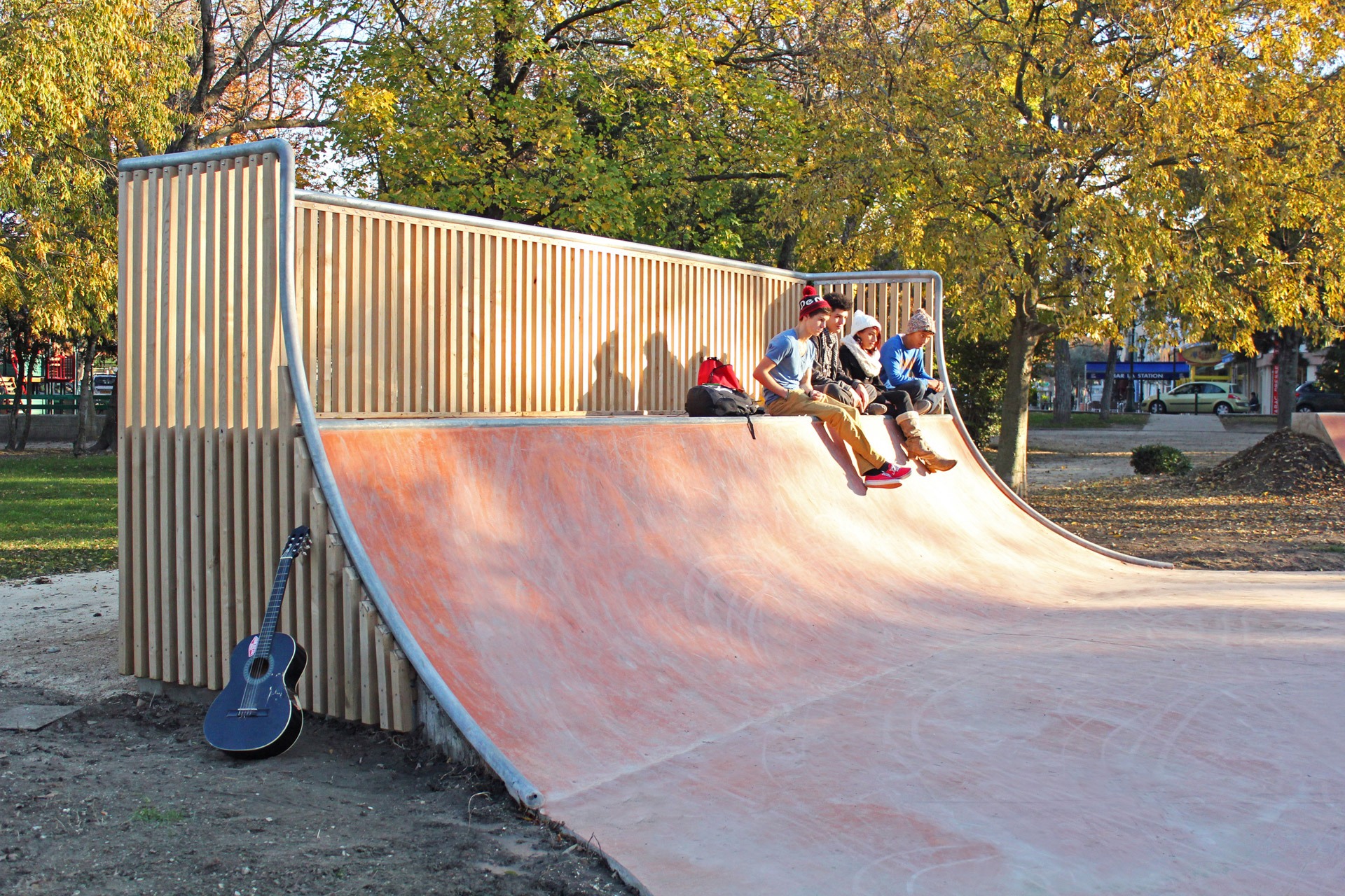 Jardin Public Montélimar Skate Spot