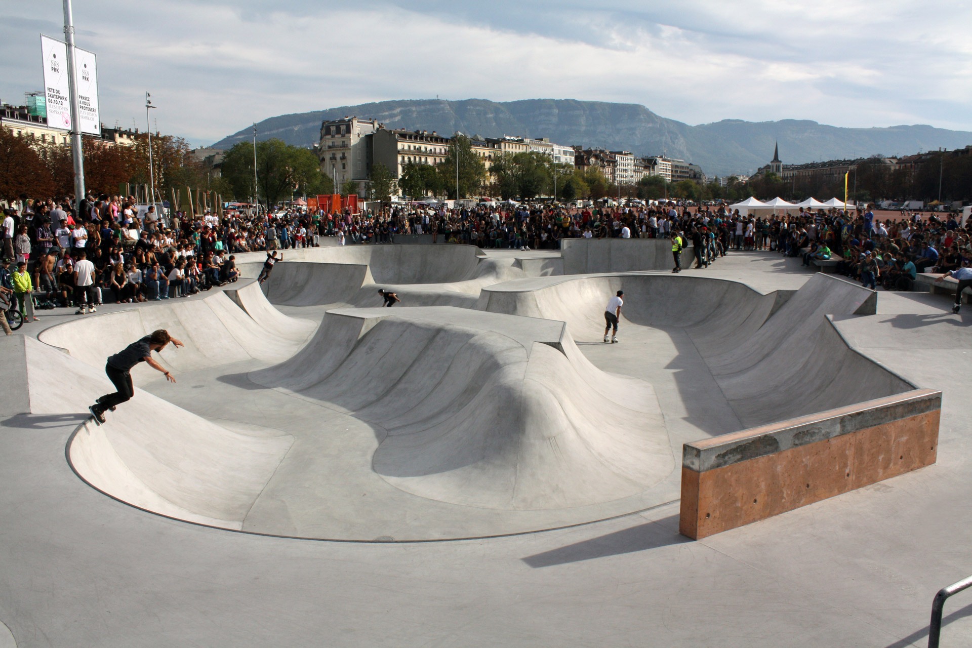 Plainpalais Genève Skate Spot