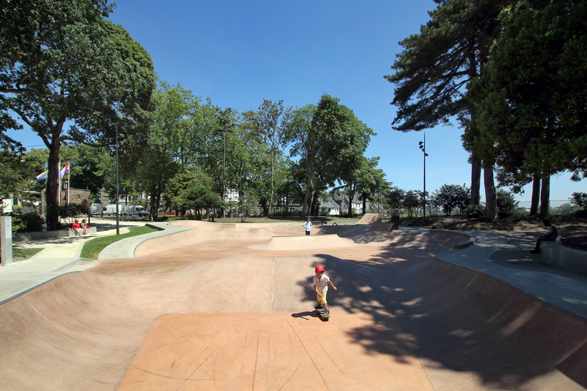 Parc des Promenades Saint Brieuc Skate Spot