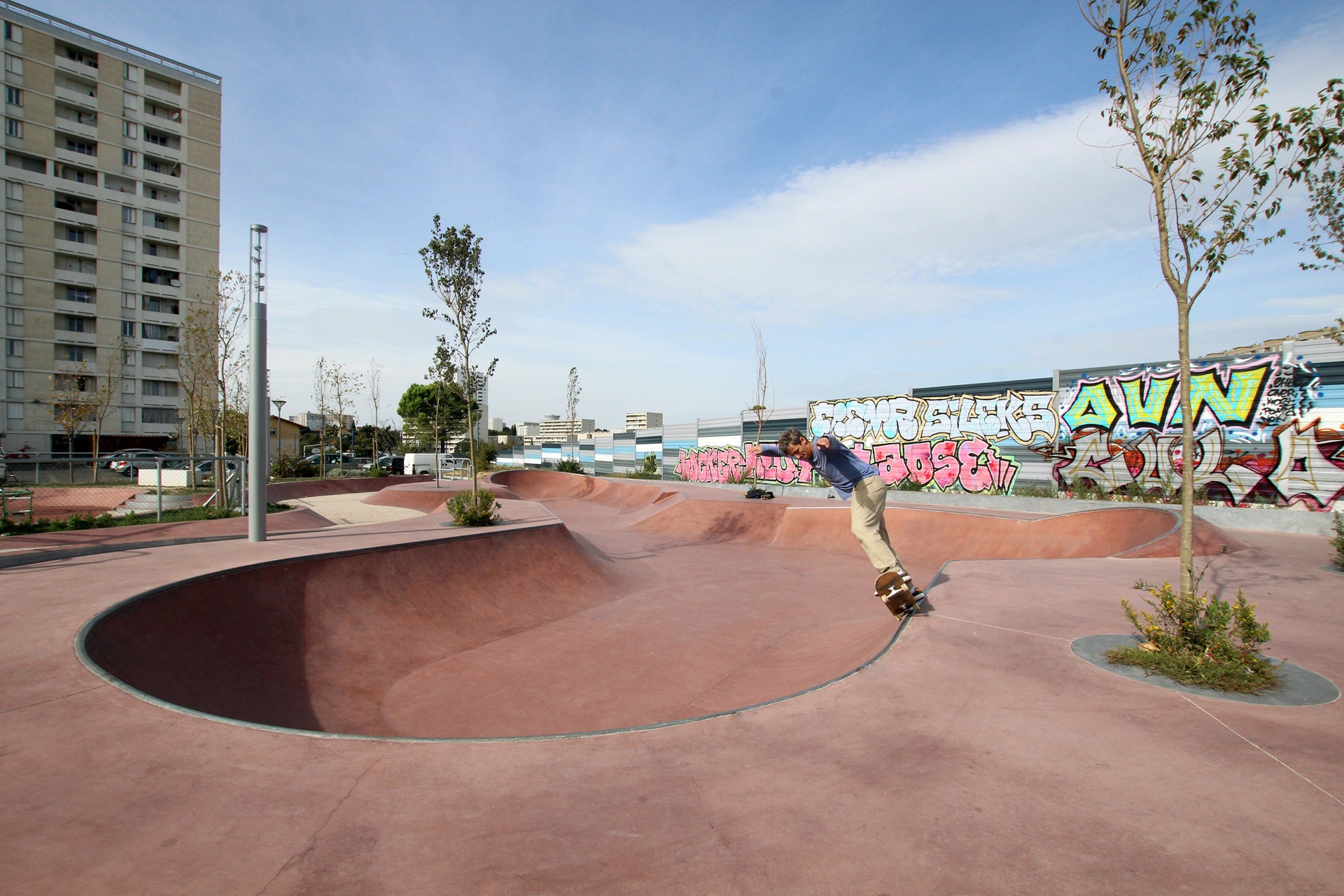 Les Lauriers Marseille Skate Spot