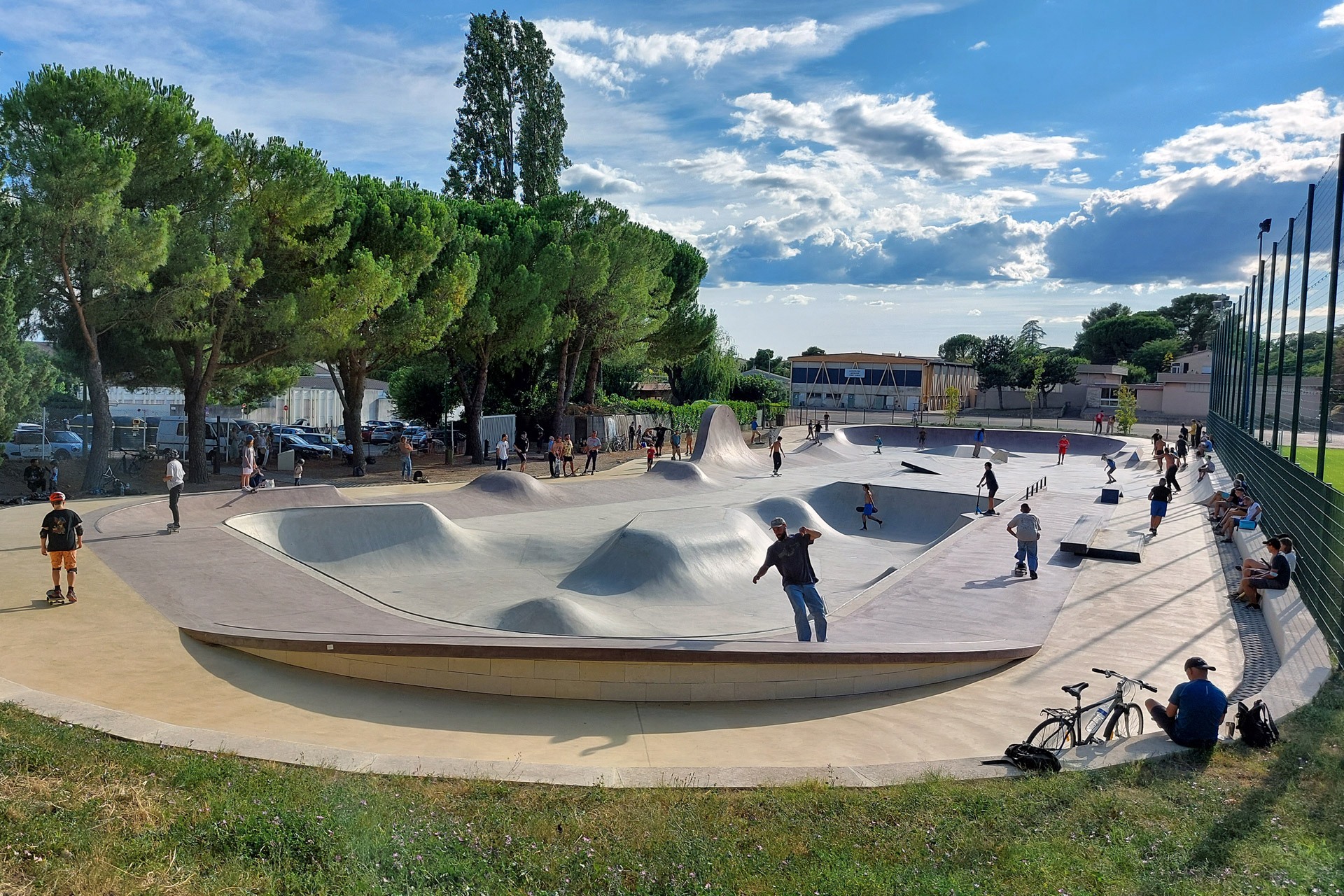 Complexe Sportif Rancel Uzès Skate Spot