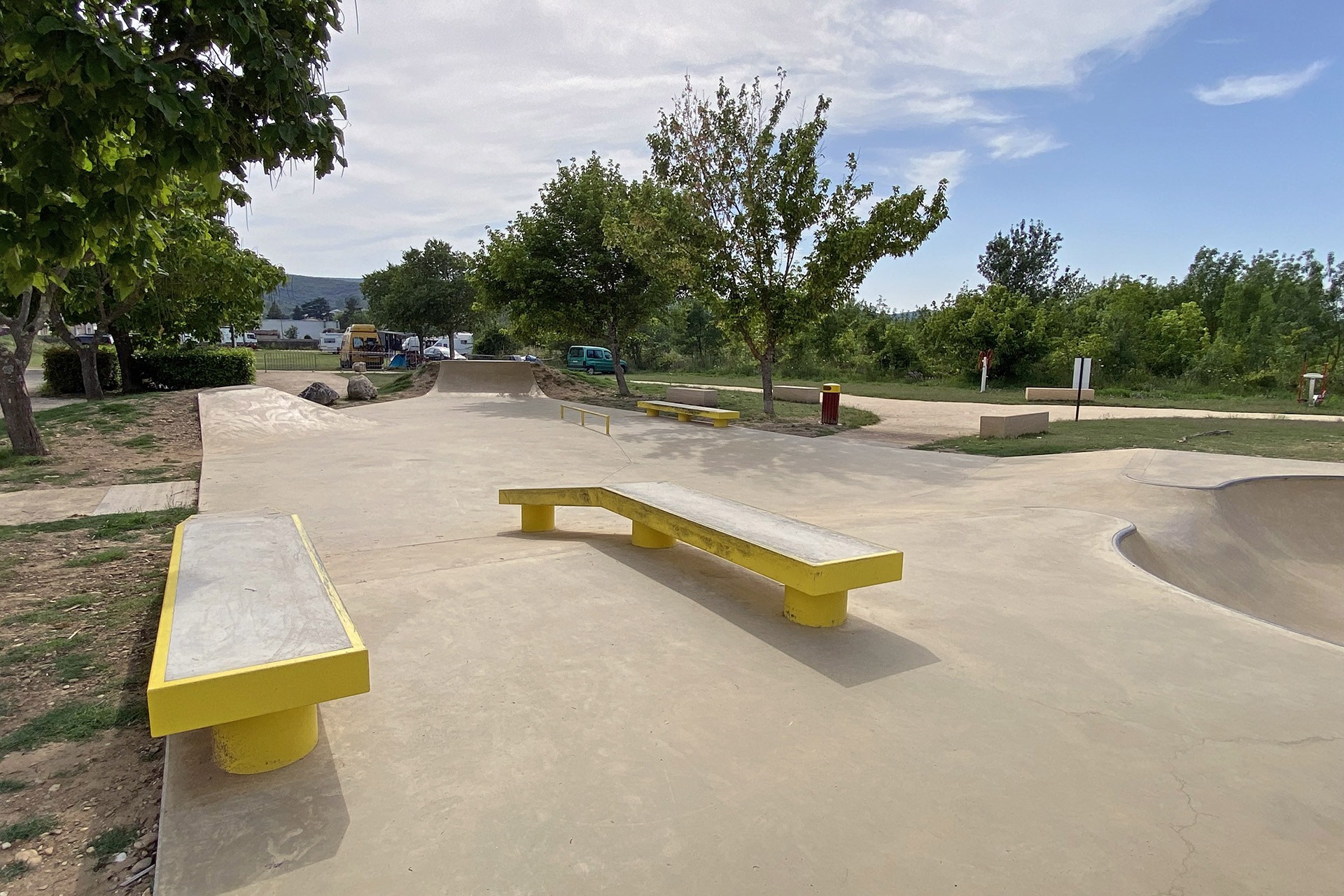 La Plage Goudargues Skate Spot