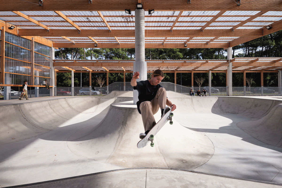 Pôle de Glisse int Capbreton Skate Spot