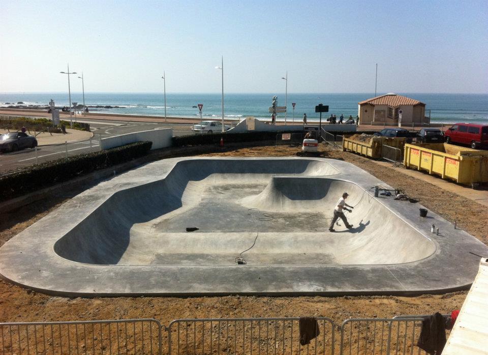 Plage de Tanchet Les Sables d' Olonne Skate Spot