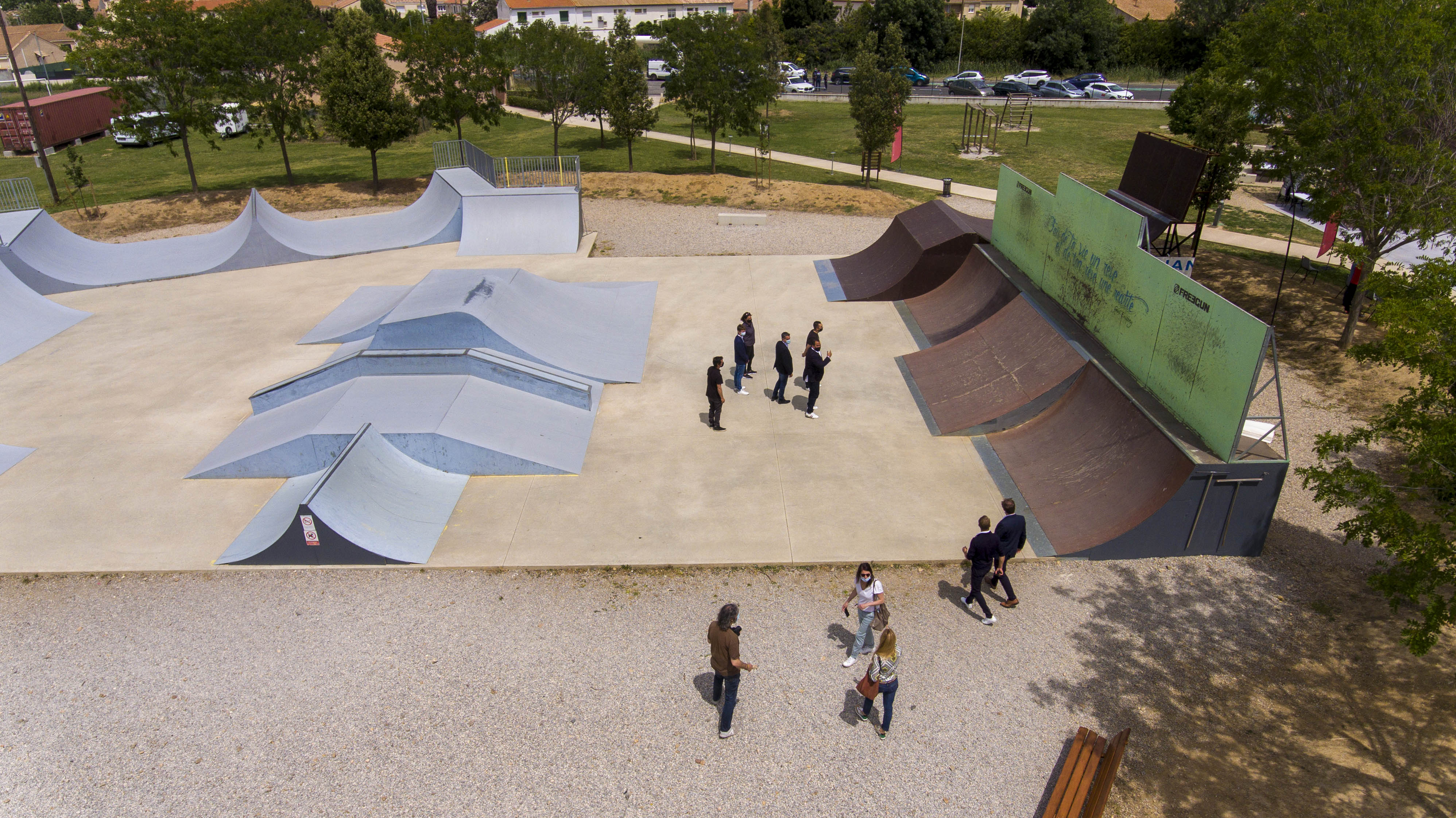 Parc des Sports Urbains Sérignan Skate Spot