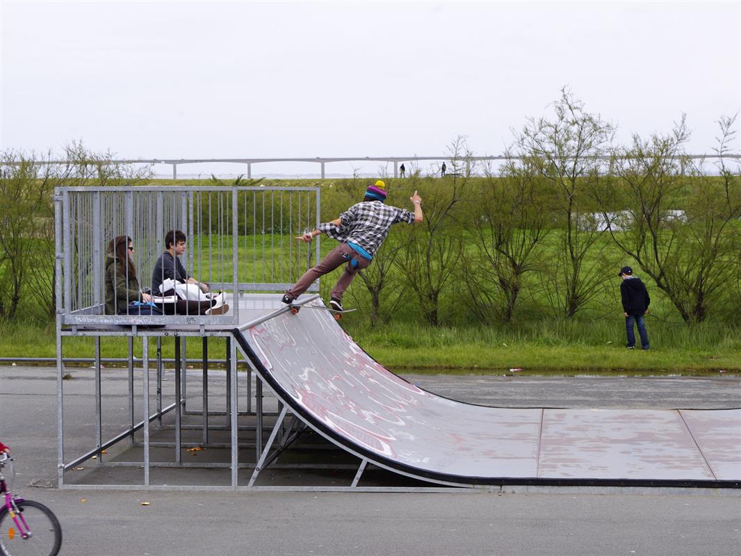 Le Marais Perdu Saint Trojan les Bains Skate Spot
