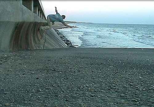 Digue plage Saint Gilles Croix de Vie Skate Spot