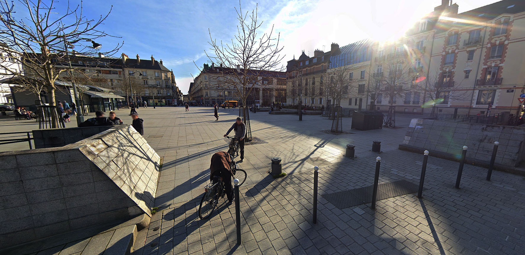 Place Hoche Rennes Skate Spot