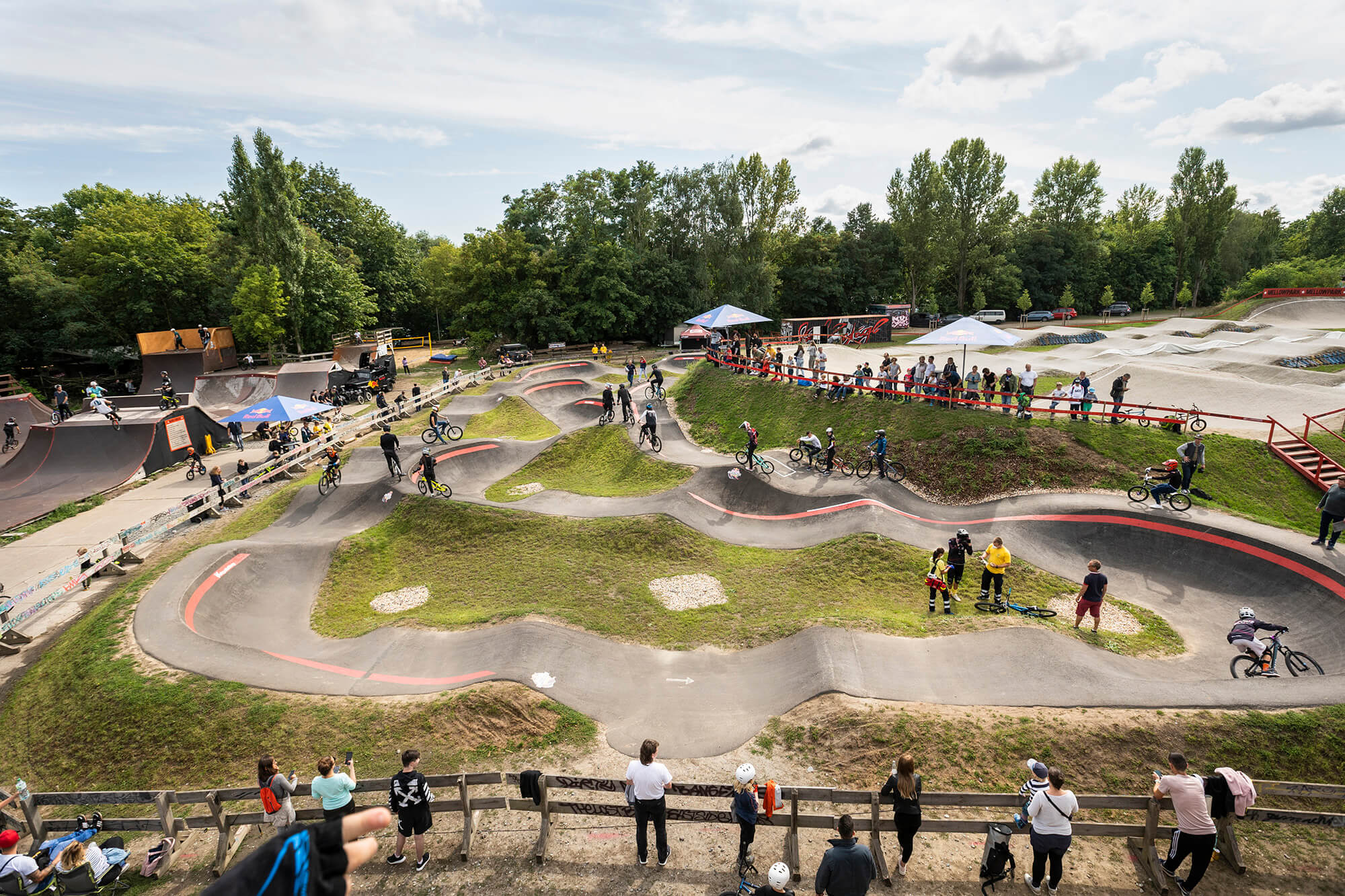 Mellowpark Pumptrak Berlin Skate Spot