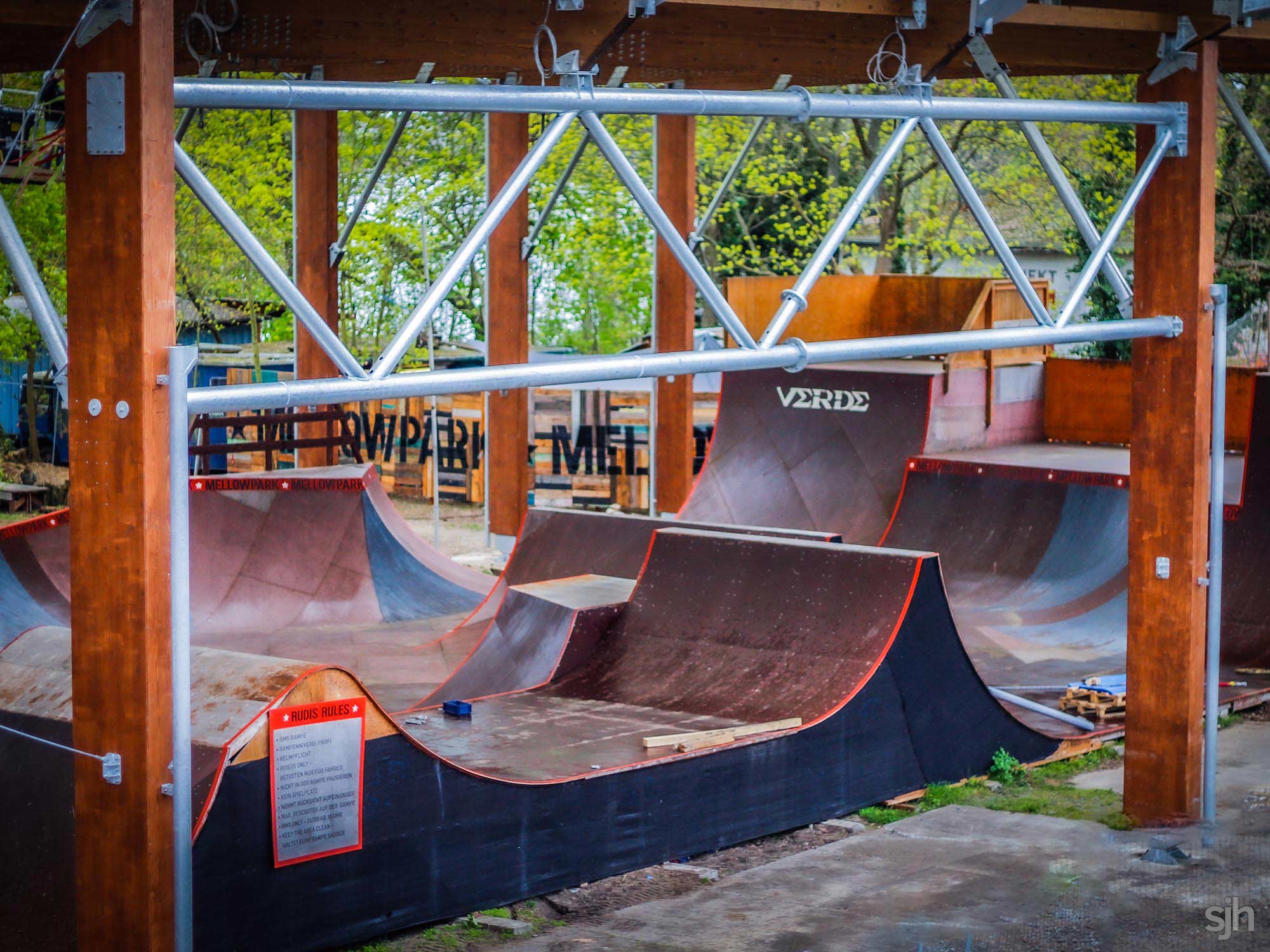 Mellowpark Rudis Reste Rampe Berlin Skate Spot