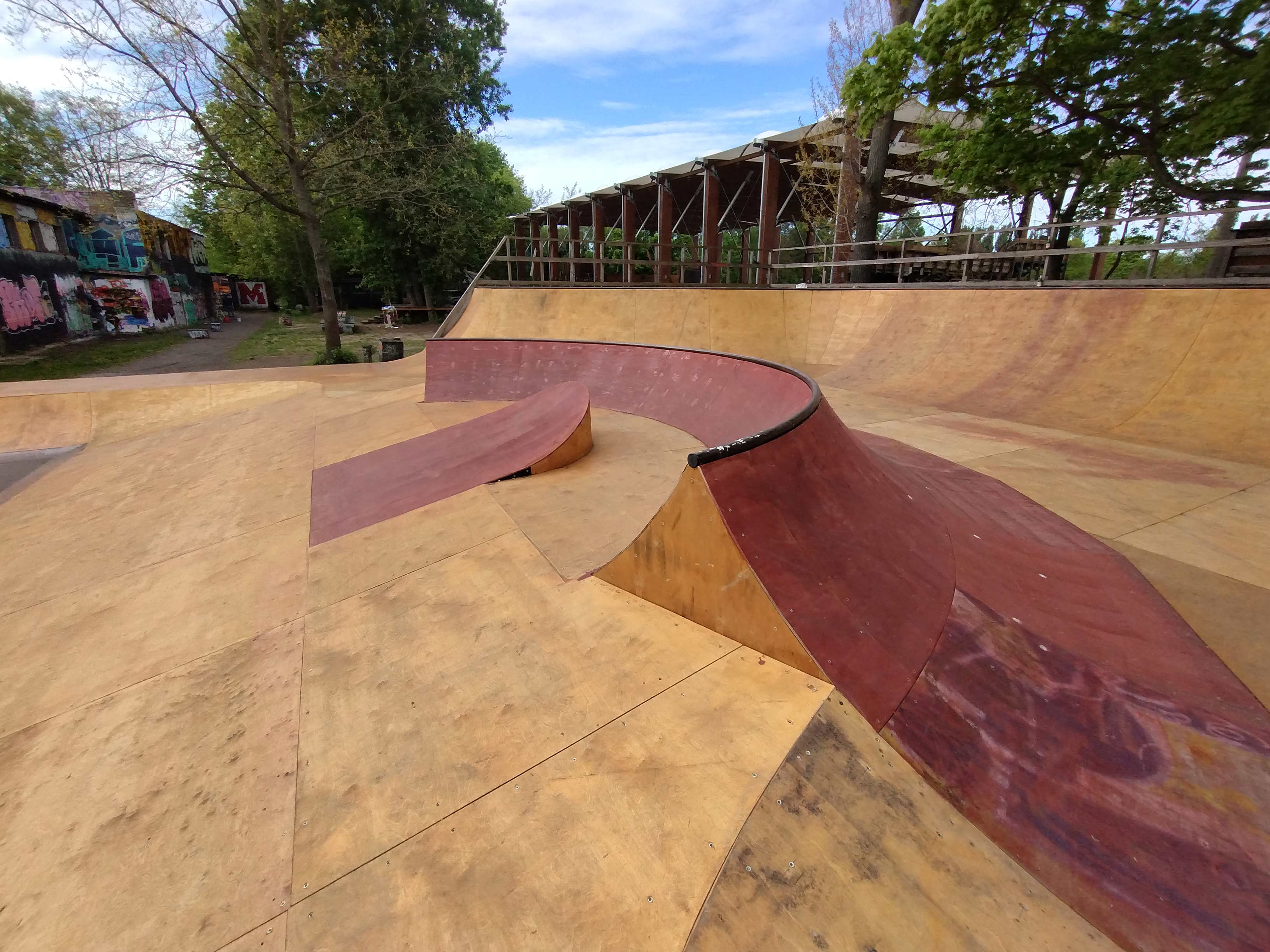 Mellowpark Streetarea Berlin Skate Spot