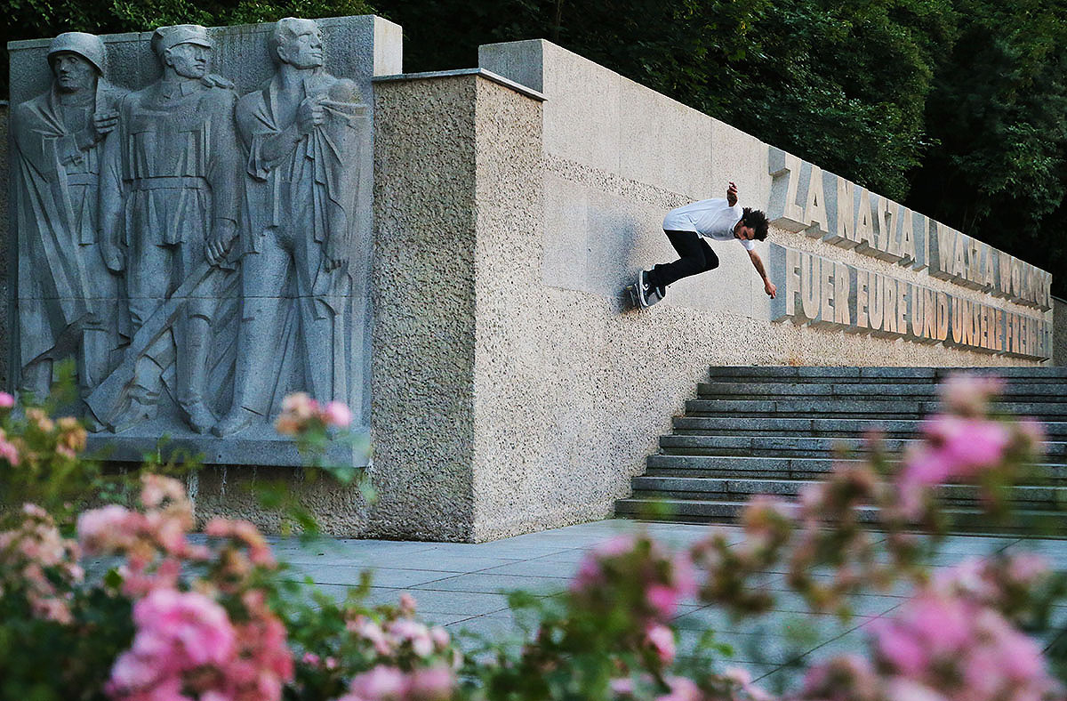 Polendenkmal Berlin Skate Spot