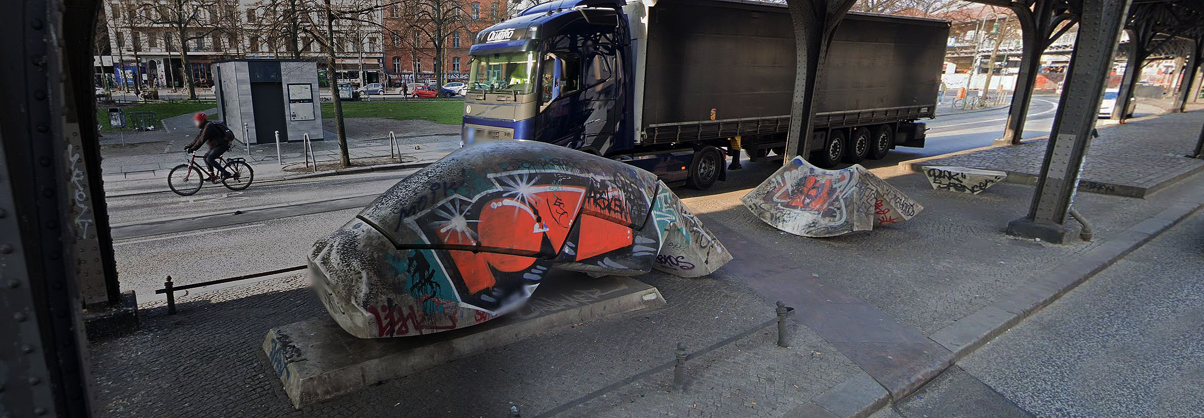 Dem unbekannten Flüchtling Berlin Skate Spot