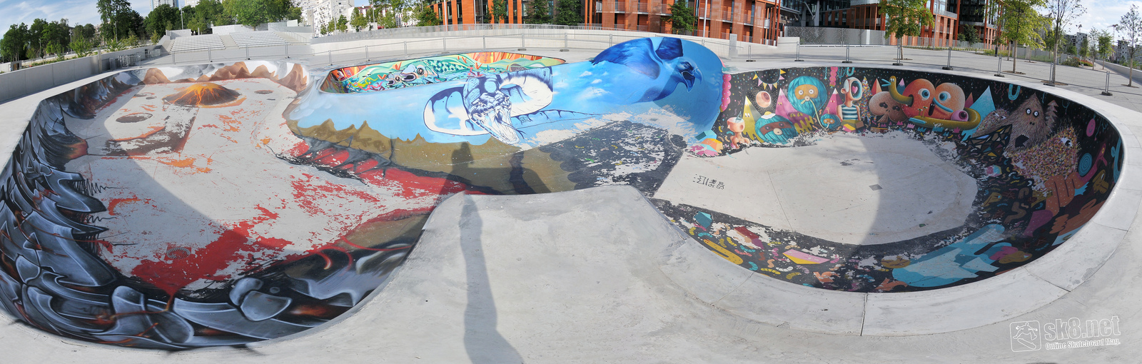 Grand Parc Saint Ouen sur Seine Skate Spot