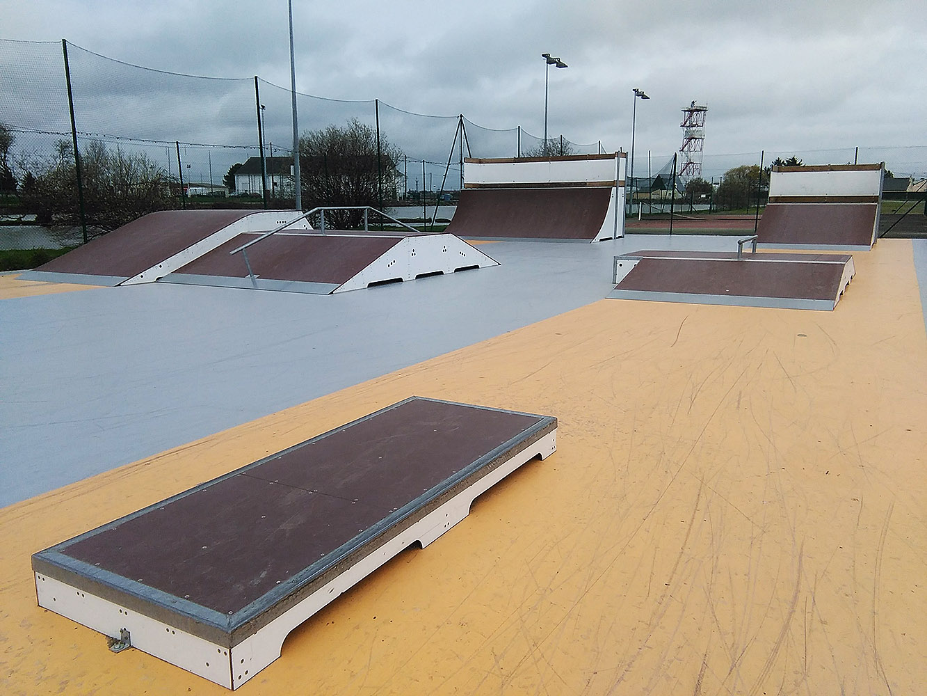 Salle Dulcie Trignac Skate Spot