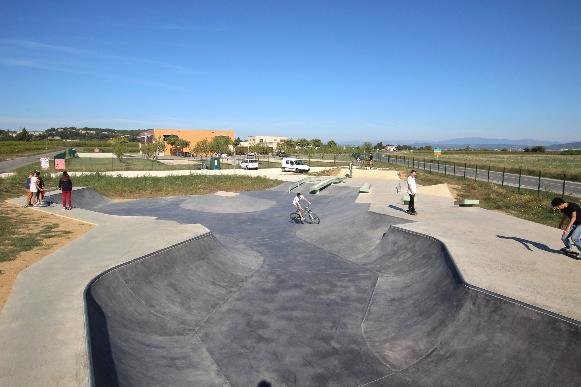Complexe Sportif Saint Marcel d' Ardèche Skate Spot
