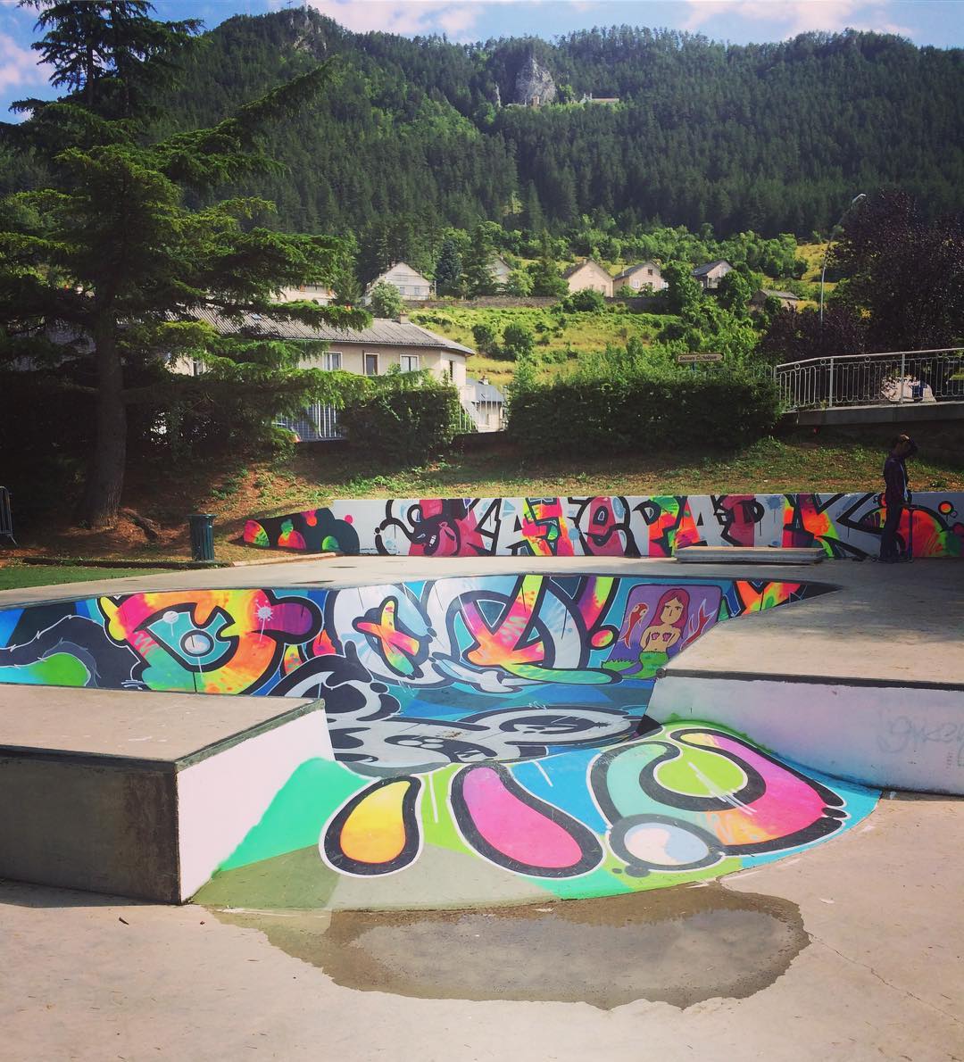 Jardin Couderc Mende Skate Spot