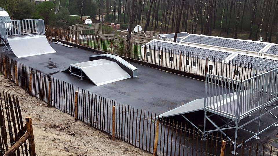 Camping Yelloh Lacanau Skate Spot