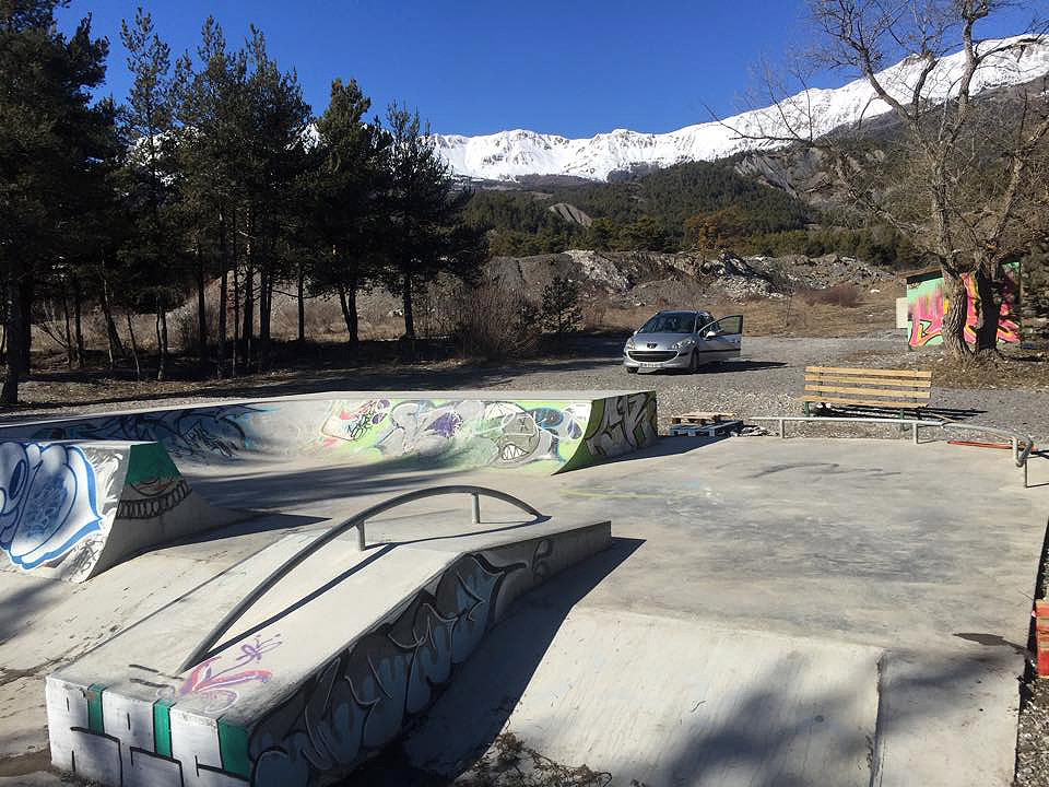 La Valette Barcelonnette Skate Spot