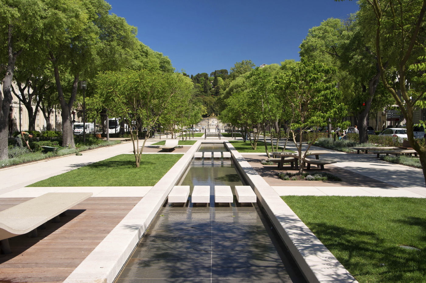 Allée Jean Jaures Nîmes Skate Spot