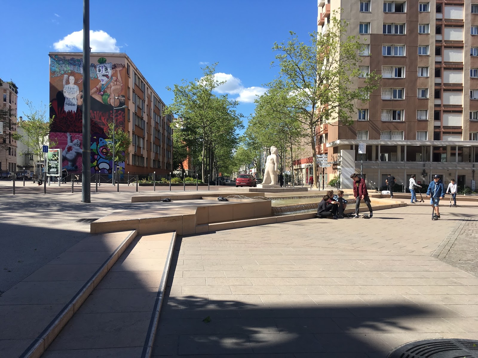 Place des Tapis Lyon Skate Spot