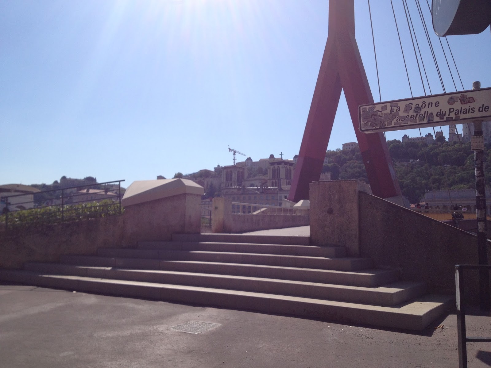 Passerelle du Palais Lyon Skate Spot