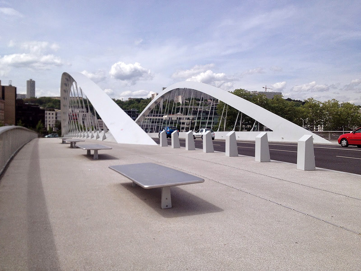Pont Schuman Lyon Skate Spot