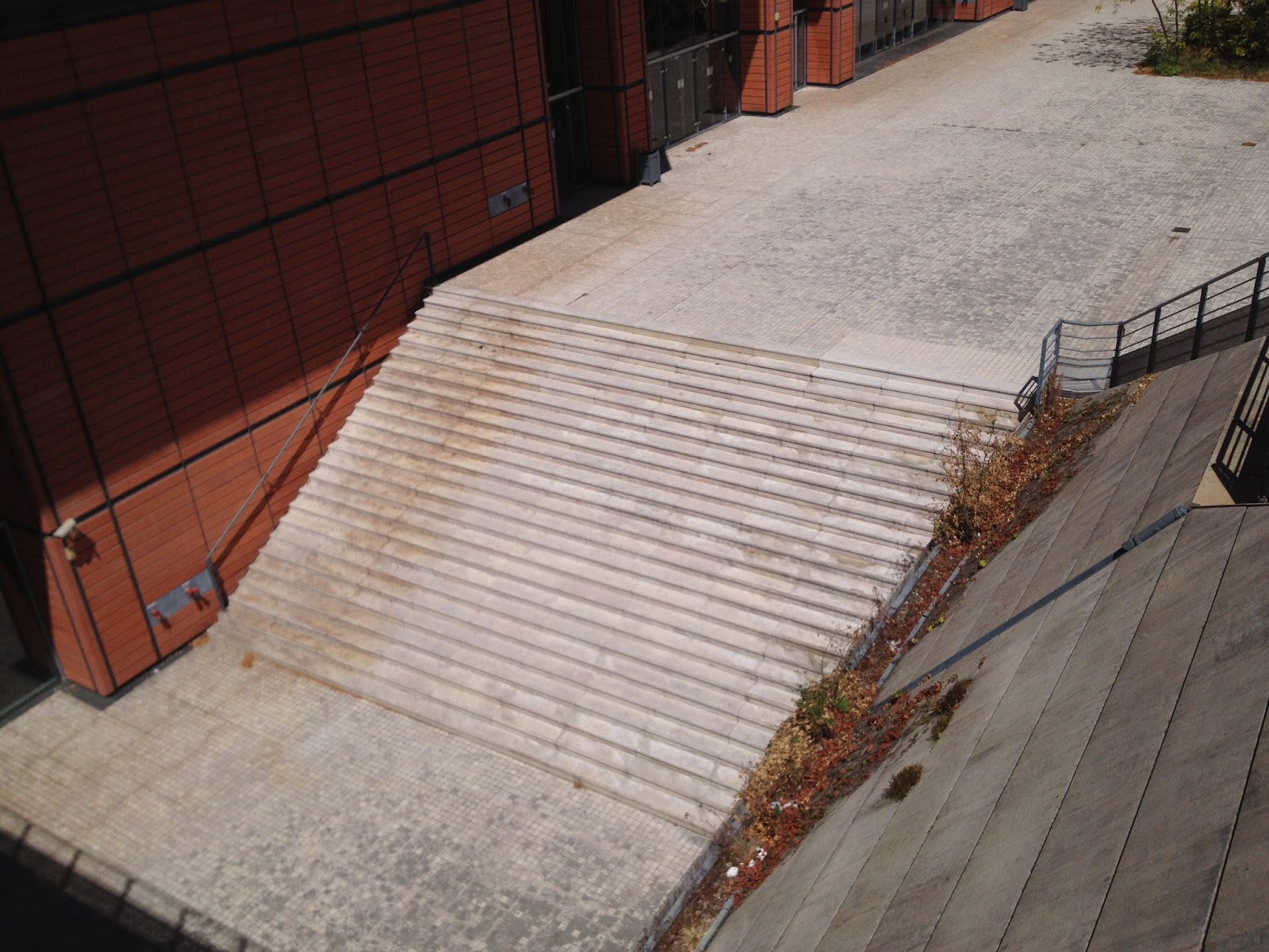 The 25 stairs Lyon Skate Spot