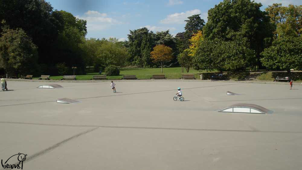 Parc de Maurepas Rennes Skate Spot