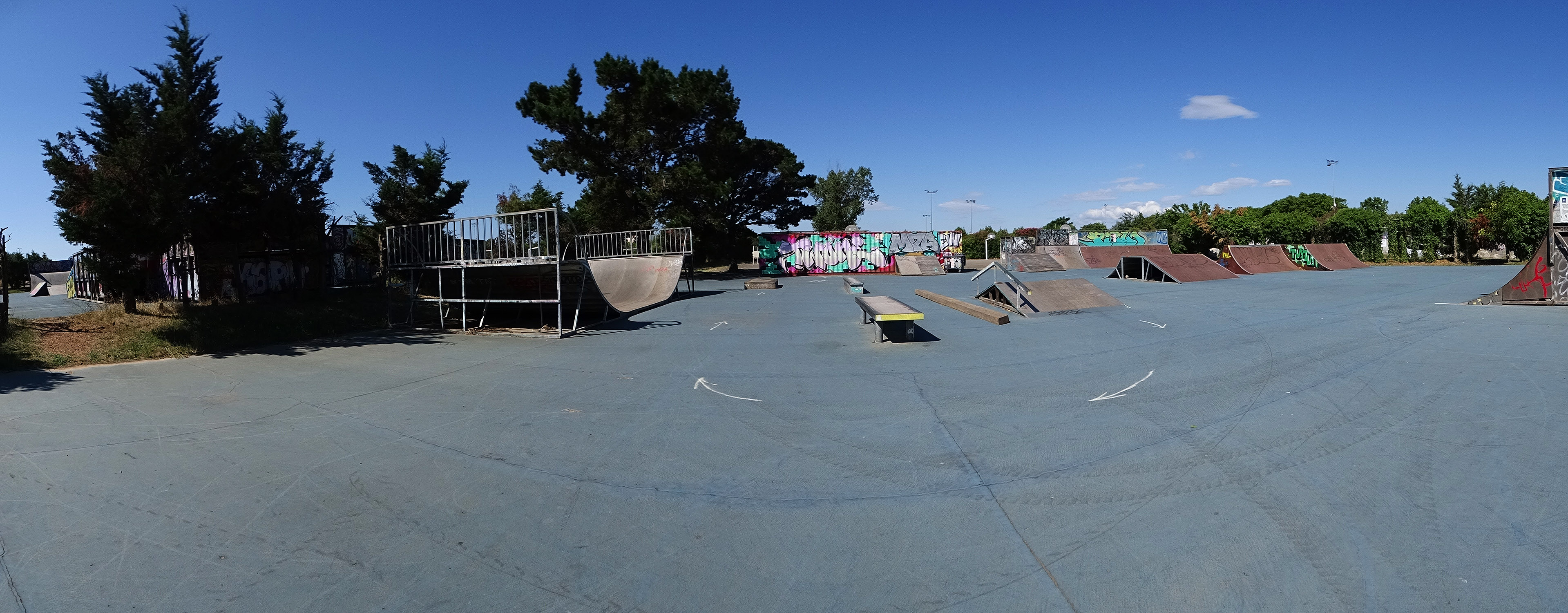Grammont Old Modules Montpellier Skate Spot