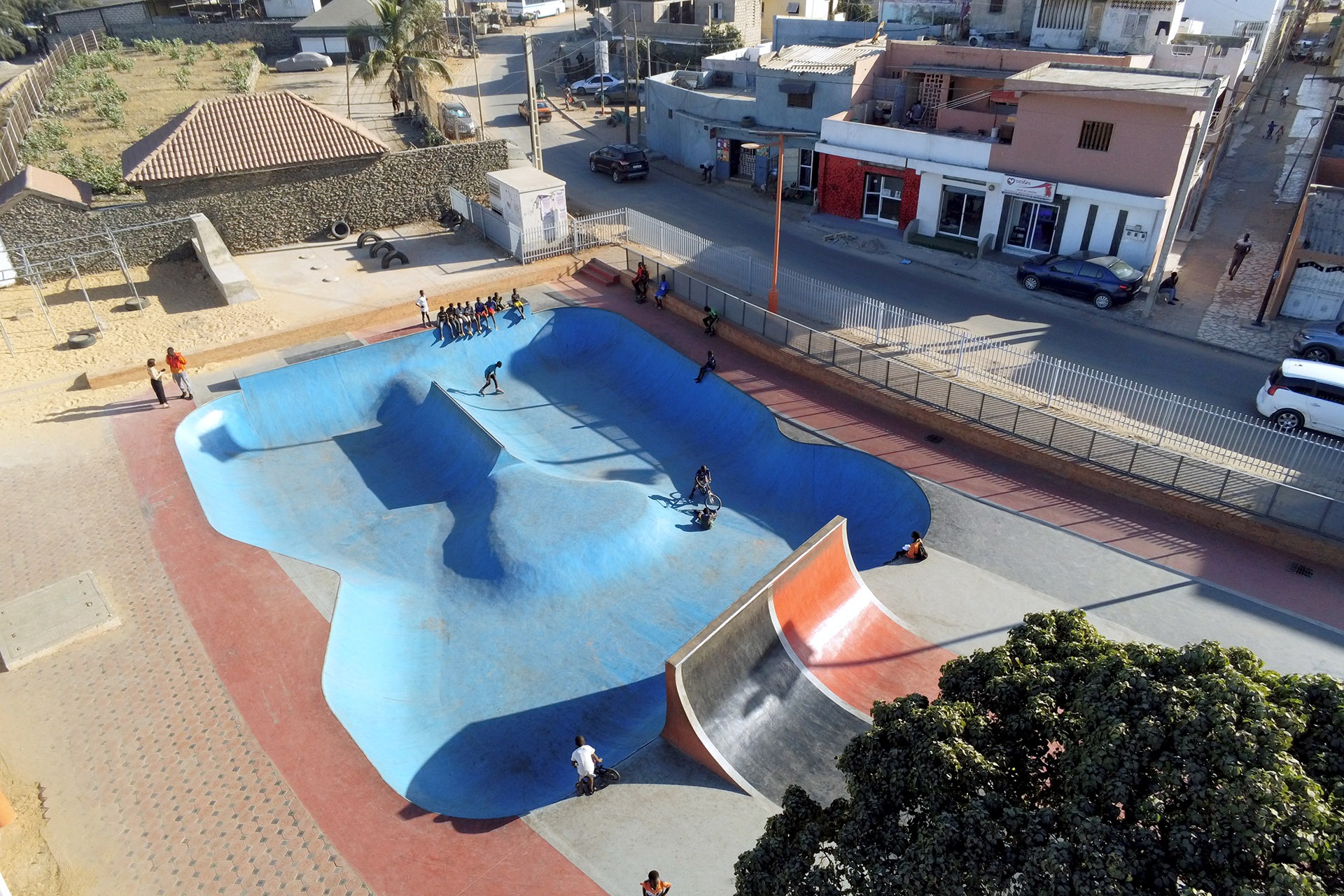 Place des Cultures Urbaines Dakar Skate Spot