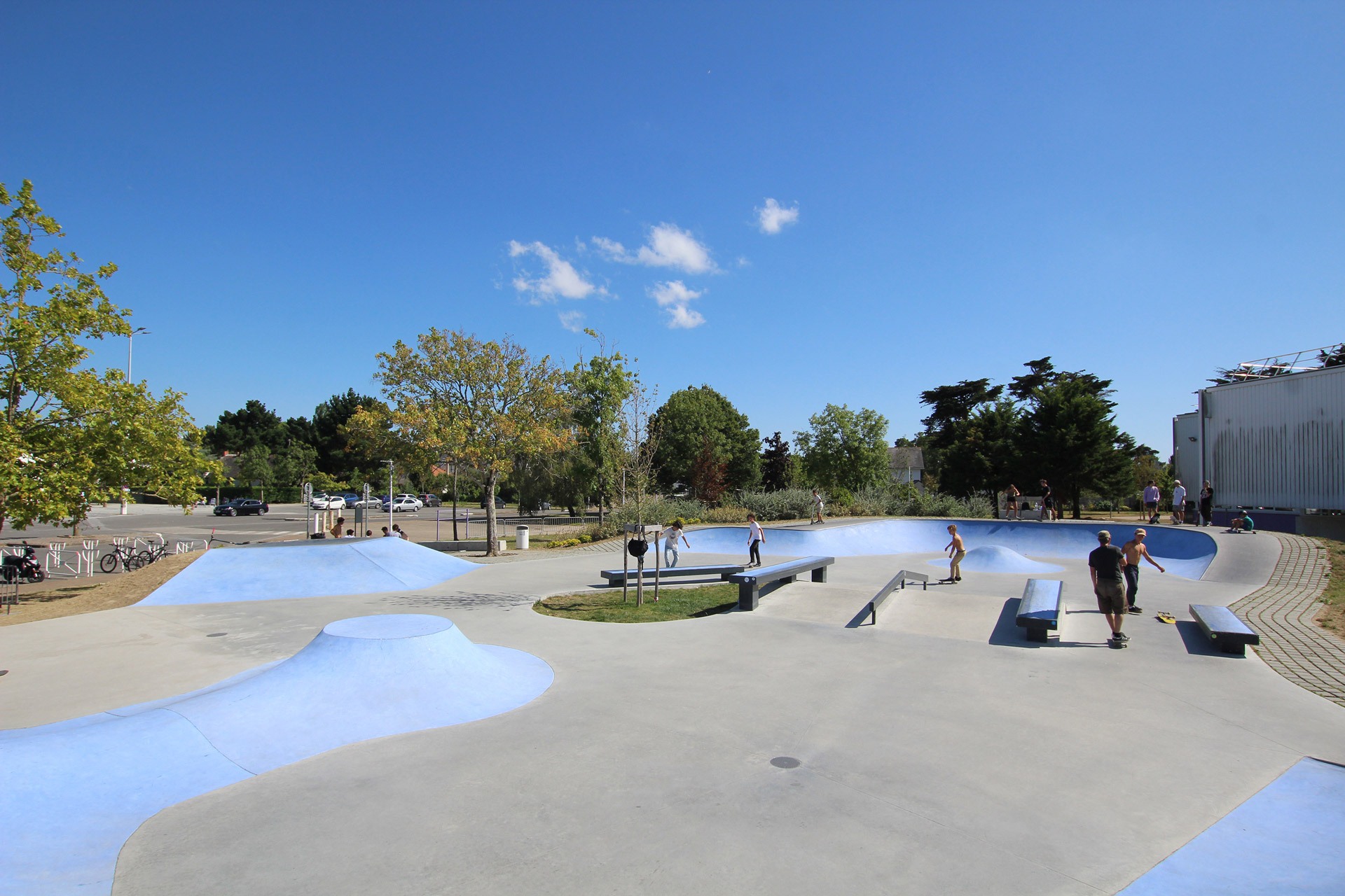 Les Salines Skatepark La Baule Escoublac Skate Spot 4/5