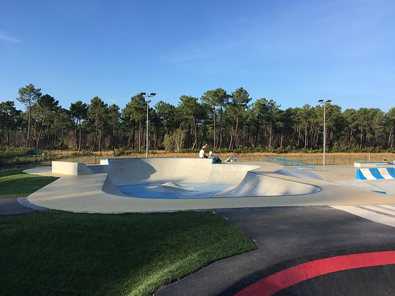 Le Collège Skatepark Lacanau Skate Spot 4/5