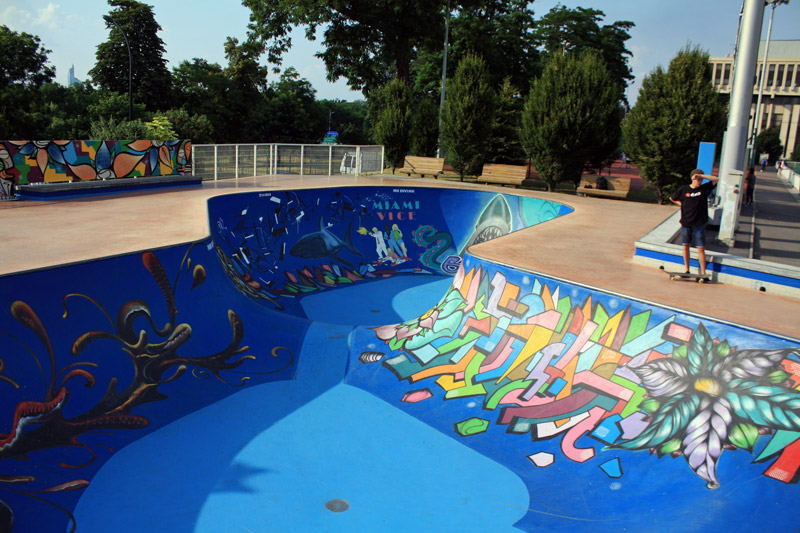 Muette Bowl Paris Skate Spot 4/5