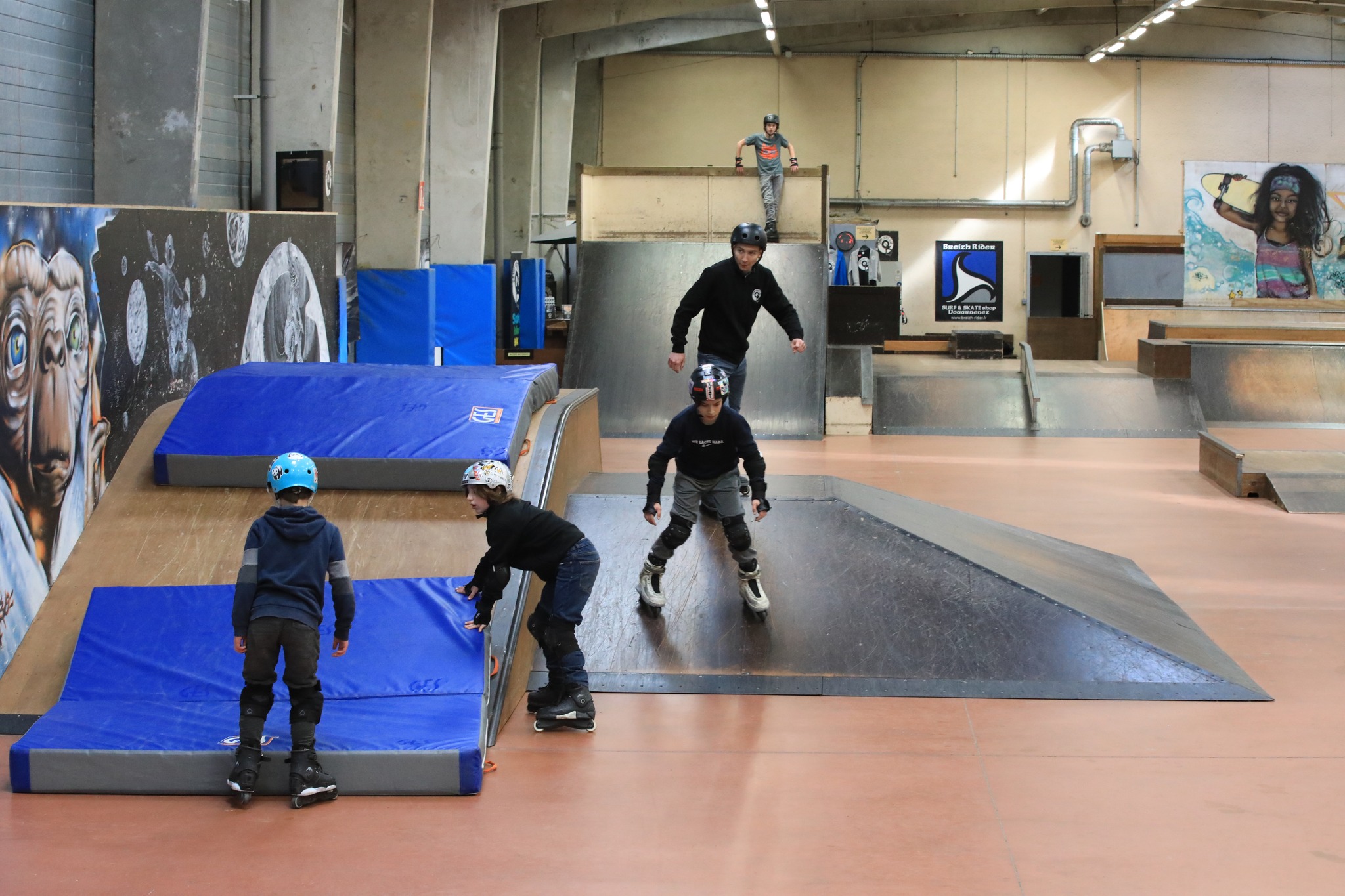 Sammy skate club Indoor Quimper Skate Spot 4/5