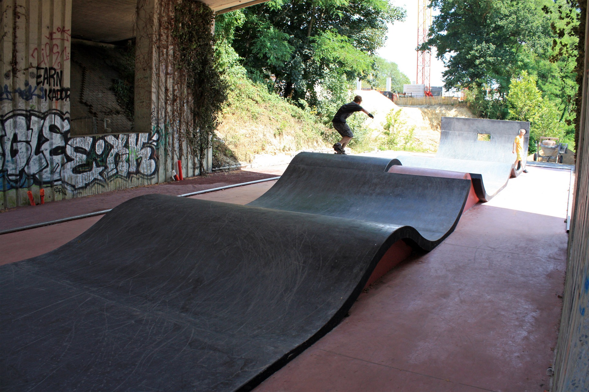 La Courrouze Skatepark Rennes Skate Spot 3/5