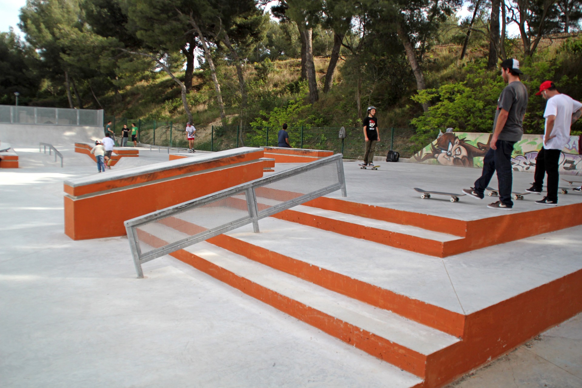 Gymnase Calmat Skatepark Sausset les Pins Skate Spot 3/5