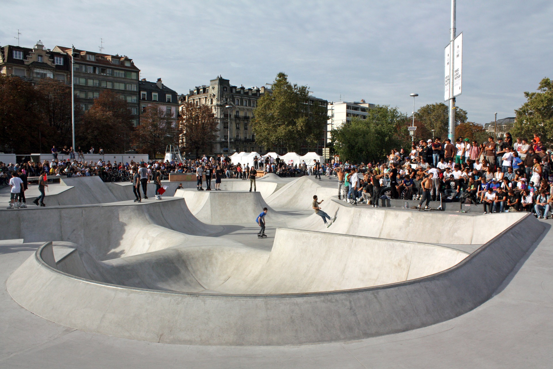 Plainpalais Skatepark Genève Skate Spot 5/5