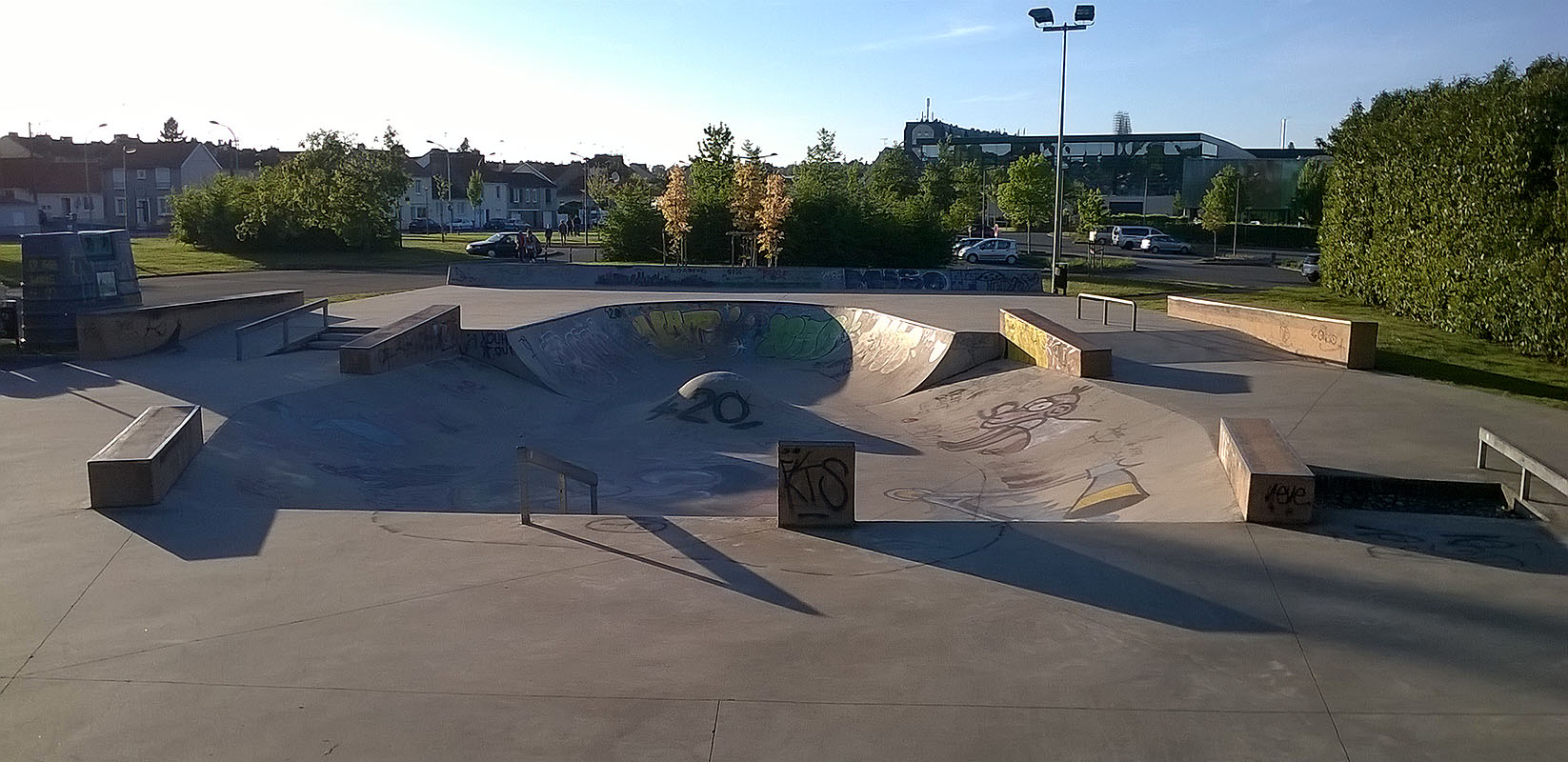Anatole Manceau Skatepark Cholet Skate Spot 3/5